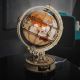 RoboTime - 3D lesena mehanična sestavljanka  Glowing globe