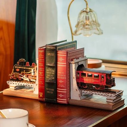 RoboTime - 3D uganka Bookstop Zgodovinski parni vlak