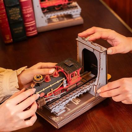 RoboTime - 3D uganka Bookstop Zgodovinski parni vlak