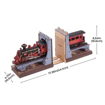 RoboTime - 3D uganka Bookstop Zgodovinski parni vlak