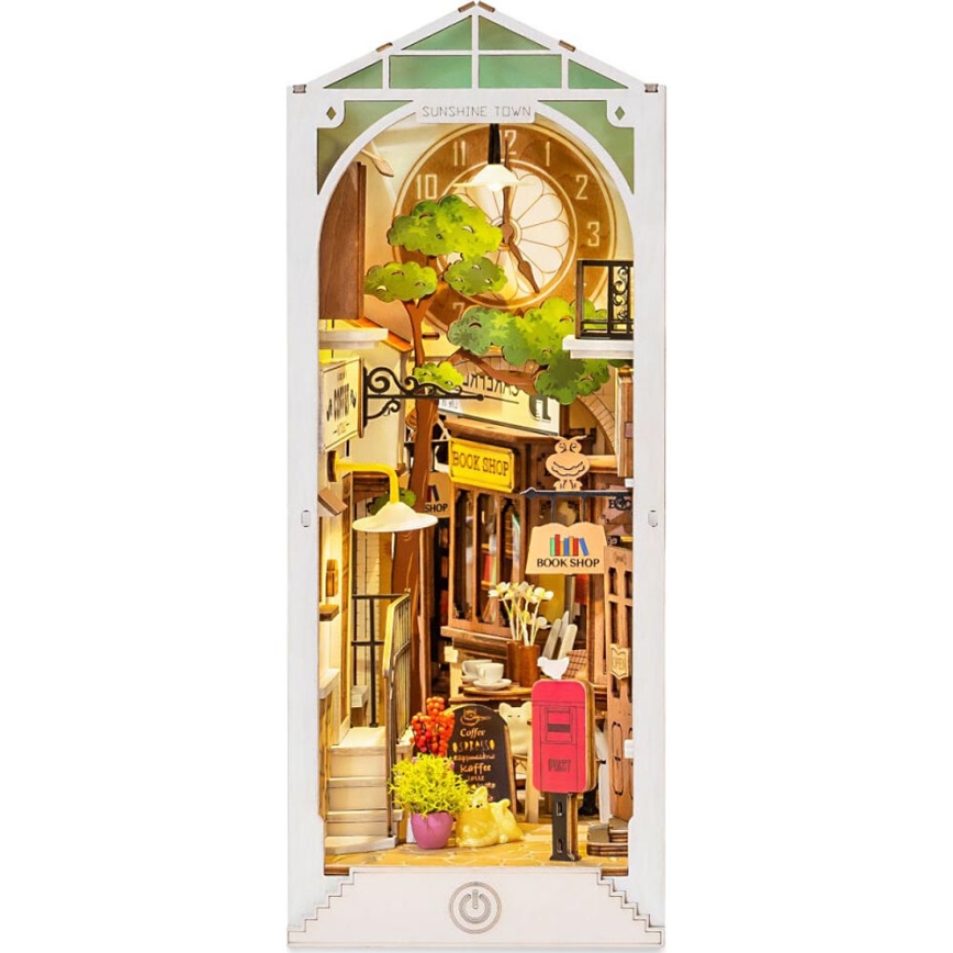 RoboTime - LED Opora za knjige Sunny town 2xAAA