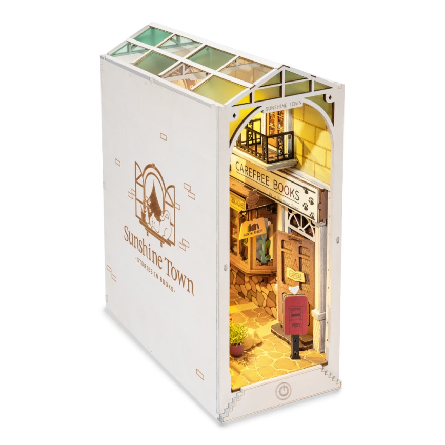 RoboTime - LED Opora za knjige Sunny town 2xAAA