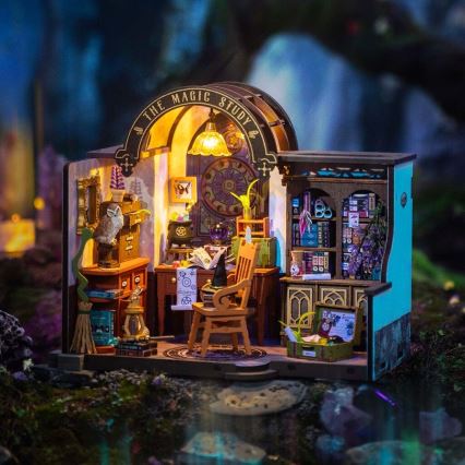 RoboTime - Miniaturna hiša Wizard's study 2xAAA