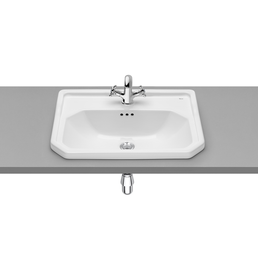 Roca A3270A5000 - Vstavljeni umivalnik CARMEN 60x45 cm keramika/bela