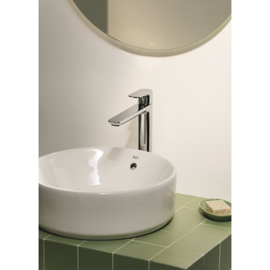 Roca A3270MJ000 - Vgradni umivalnik GAP premera 39 cm keramika/bela