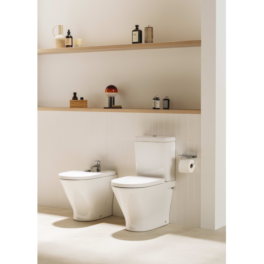 Roca A342477000 - Straniščna školjka GAP keramika/bela