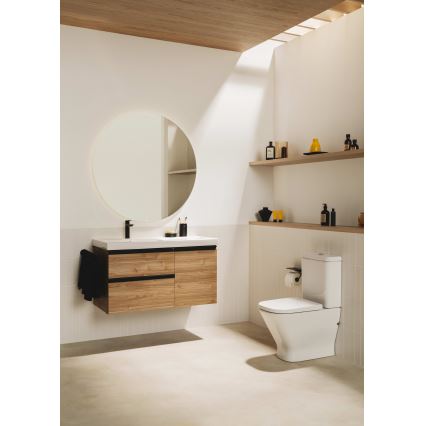 Roca A342477000 - Straniščna školjka GAP keramika/bela