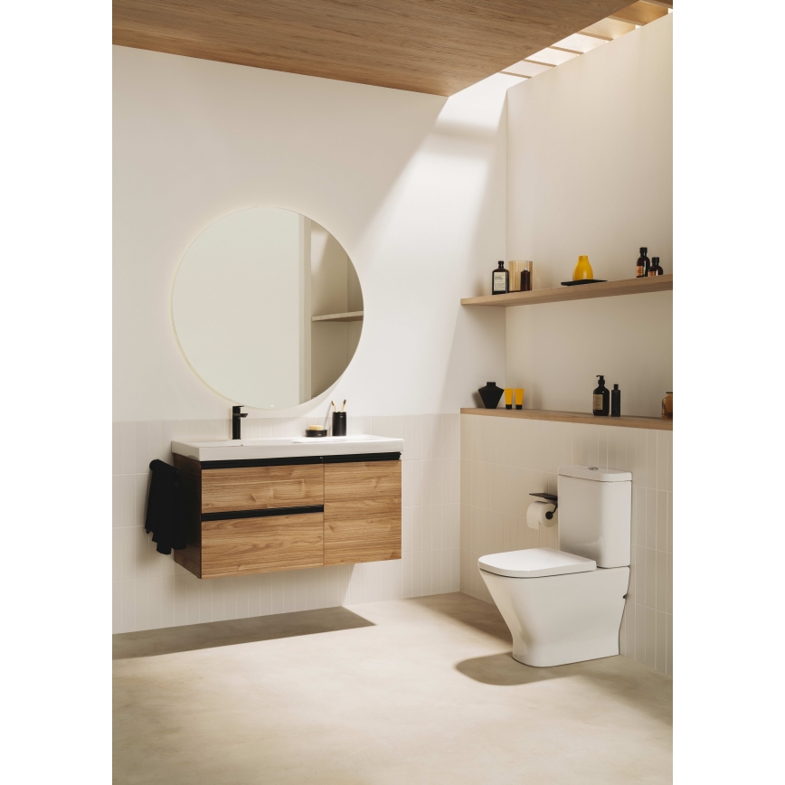 Roca A342477000 - Straniščna školjka GAP keramika/bela
