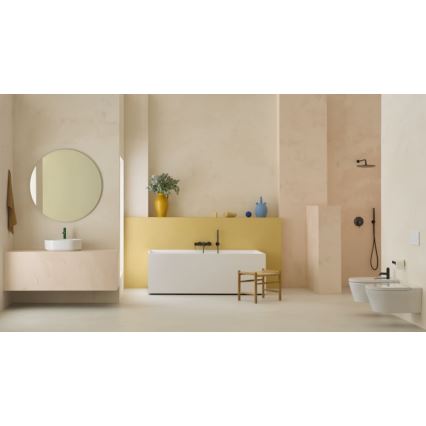 Roca A357525000 - Viseči bide INSPIRA, keramika, bela