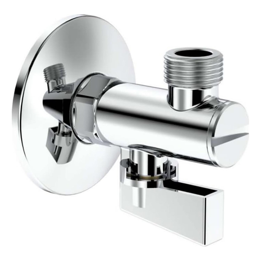 Roca A525168200 - Kotni ventil AQUA sijajni krom