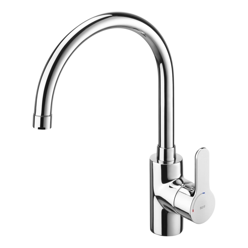 Roca A5A8409C00 - Pipa za umivalnik L20 32,5 cm sijajni krom
