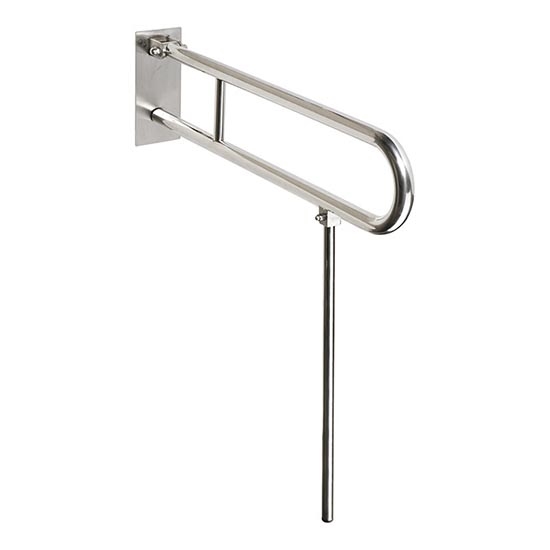 Ročaj 10x25 cm, iz nerjavečega jekla/srebrn