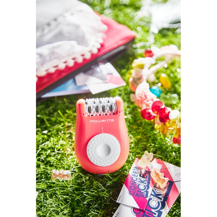 Rowenta - Epilator EASY TOUCH 230V roza