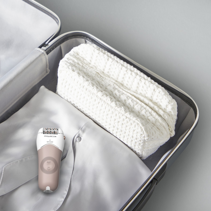 Rowenta - Epilator WET&DRY 4,5W/5V 600 mAh bež/zlata