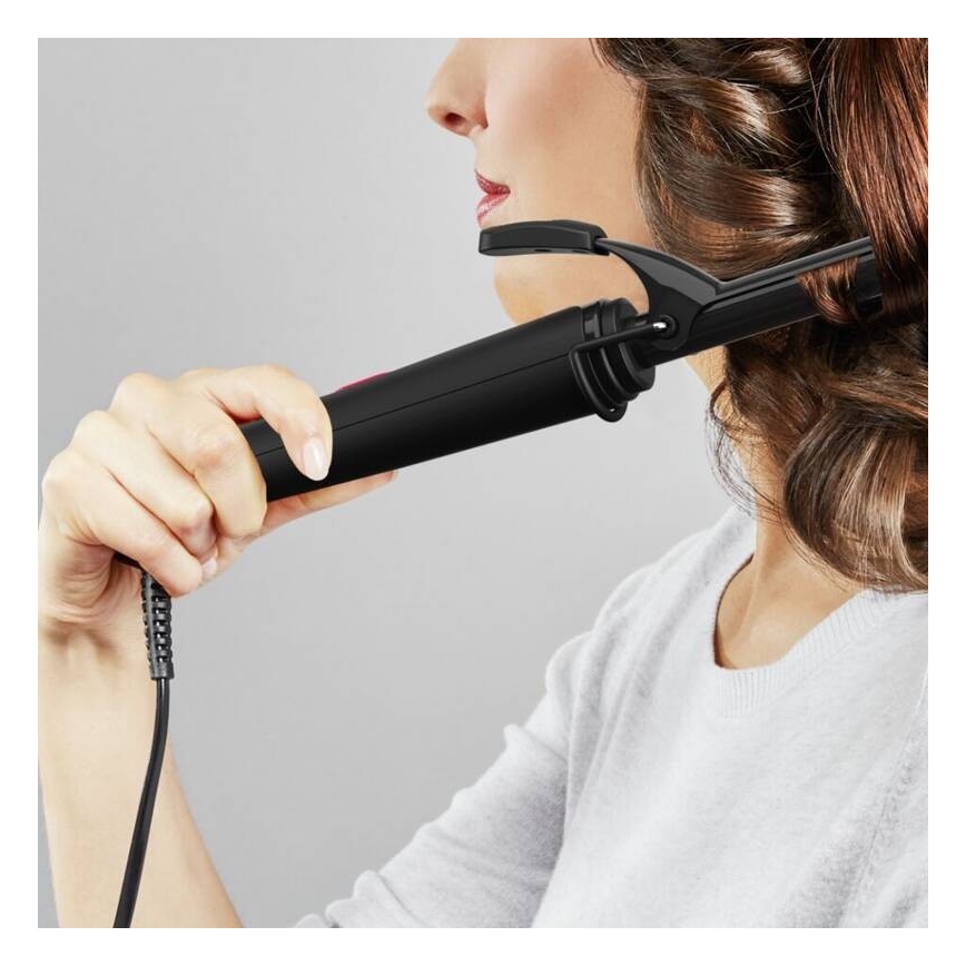 Rowenta - Kodralnik CURLING TONG BASIC 25W/230V črna