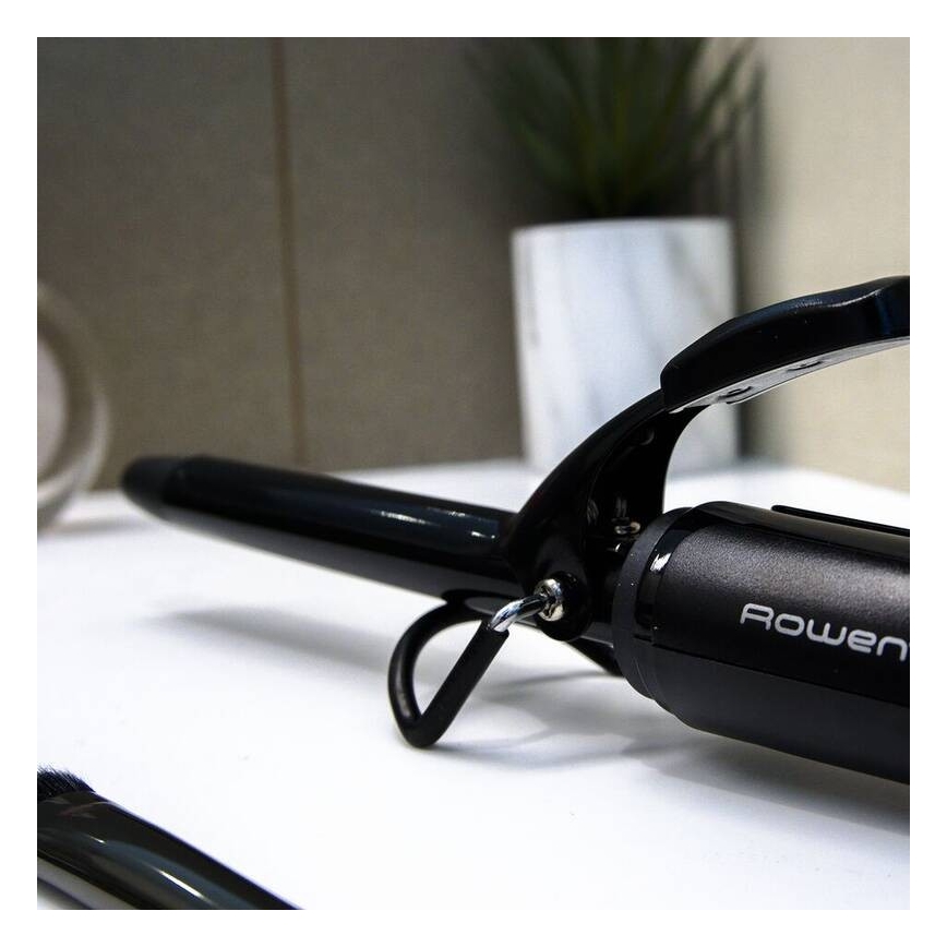 Rowenta - Kodralnik CURLING TONG BASIC 25W/230V črna