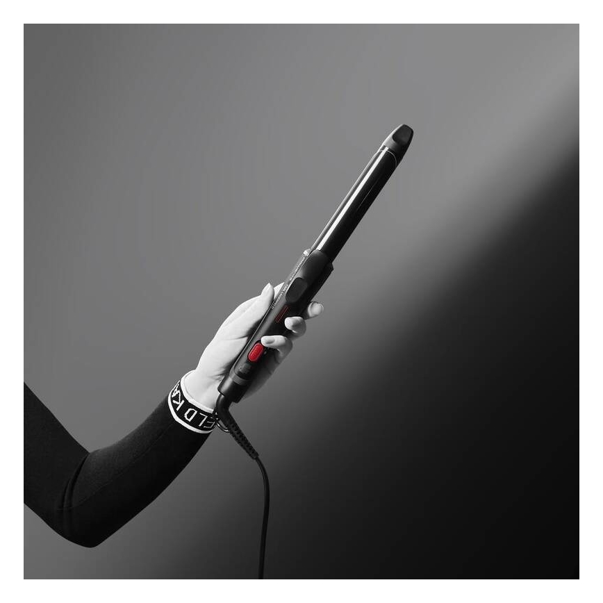 Rowenta - Kodralnik KARL LAGERFELD 47W/230V črna