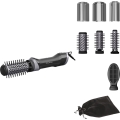 Rowenta - Krtača za oblikovanje las BRUSH ACTIV 1000W/230V črna