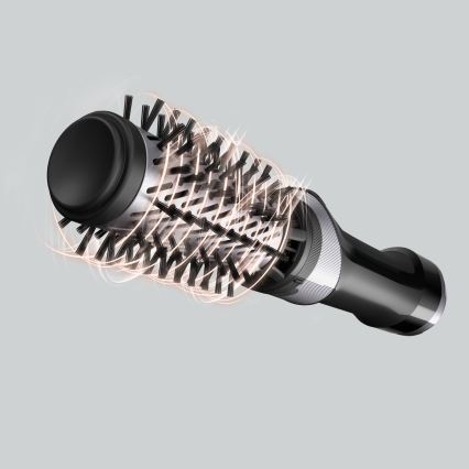 Rowenta - Krtača za oblikovanje las BRUSH ACTIV 1000W/230V črna