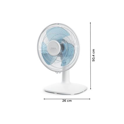 Rowenta - Namizni ventilator ESSENTIAL 28W/230V pr. 25 cm bela