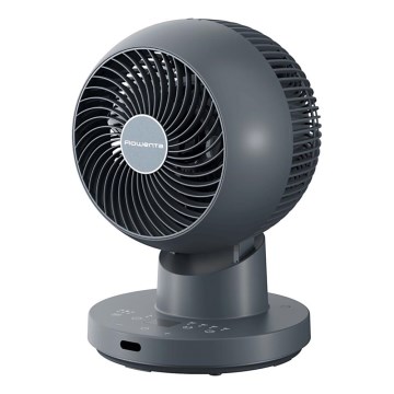 Rowenta - Namizni ventilator TURBO SWIFT COMPACT 230V modra + Daljinski upravljalnik