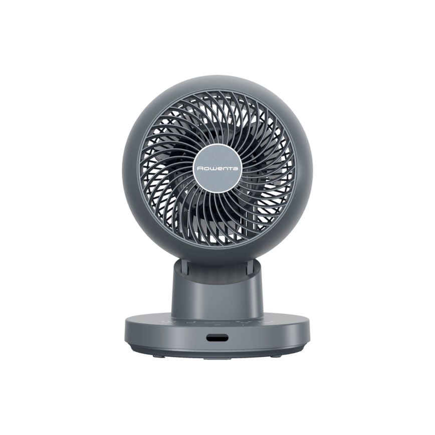 Rowenta - Namizni ventilator TURBO SWIFT COMPACT 230V modra + Daljinski upravljalnik