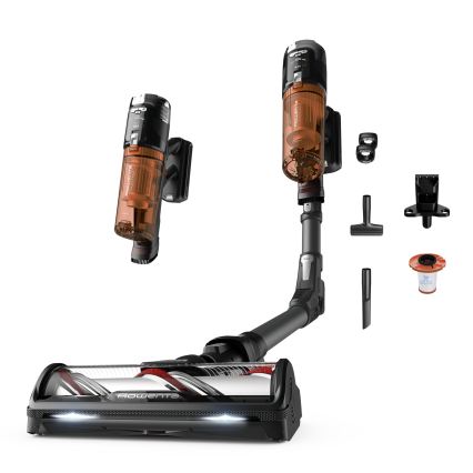Rowenta - Pokončni sesalnik 2 v 1 X-FORCE FLEX 380W/25,2V črna 2000 mAh