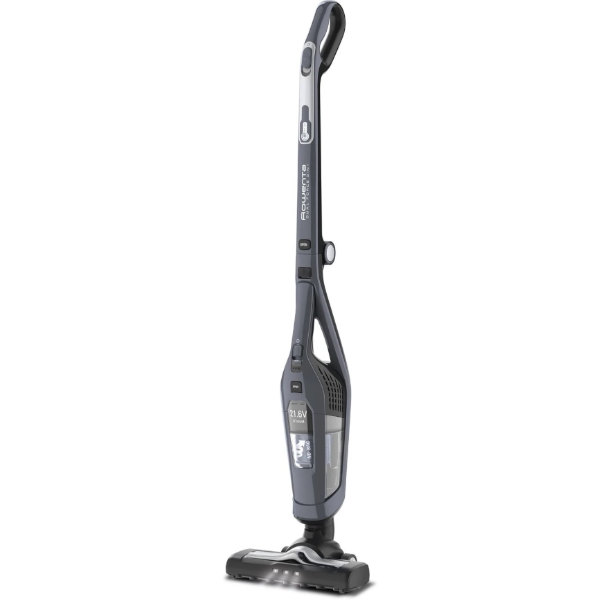Rowenta - Palični sesalnik DUAL FORCE 2IN1 180W/21,6V siva