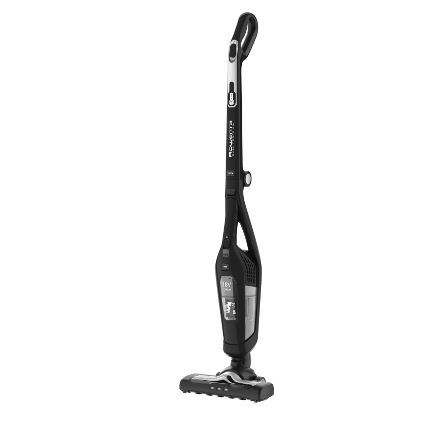Rowenta - Palični sesalnik DUAL FORCE 2V1 100W/18V 2500 mAh črna