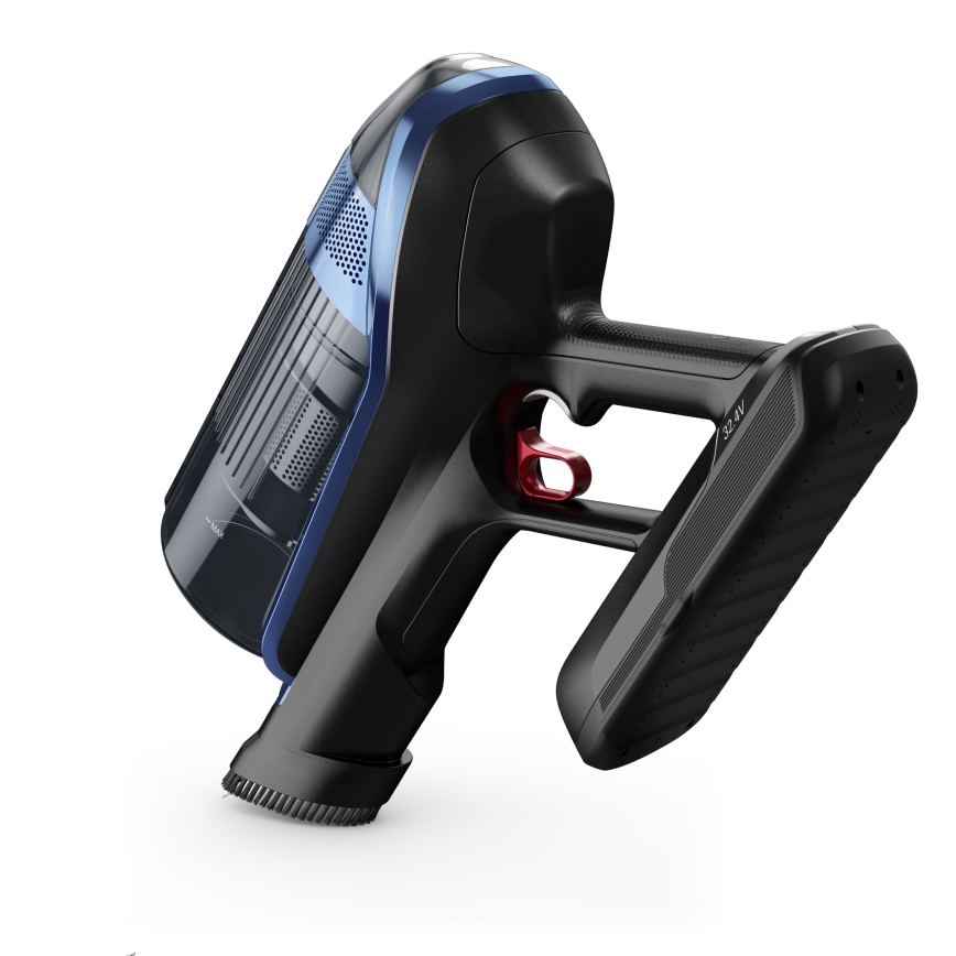 Rowenta - Palični sesalnik z mopom X-FORCE FLEX ANIMAL AQUA AUTO 3v1 480W/32,4V 2500 mAh modra