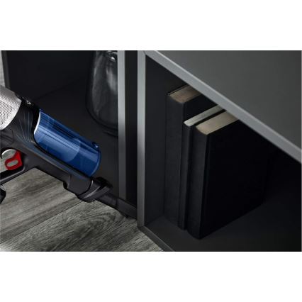 Rowenta - Palični sesalnik z mopom X-FORCE FLEX ANIMAL AQUA AUTO 4v1 250W/25,2V 2500 mAh črna/modra