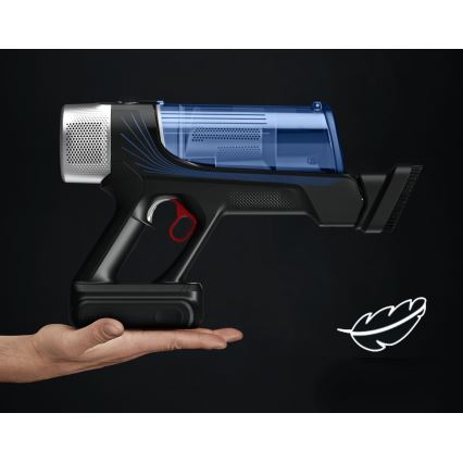 Rowenta - Palični sesalnik z mopom X-FORCE FLEX ANIMAL AQUA AUTO 4v1 250W/25,2V 2500 mAh črna/modra