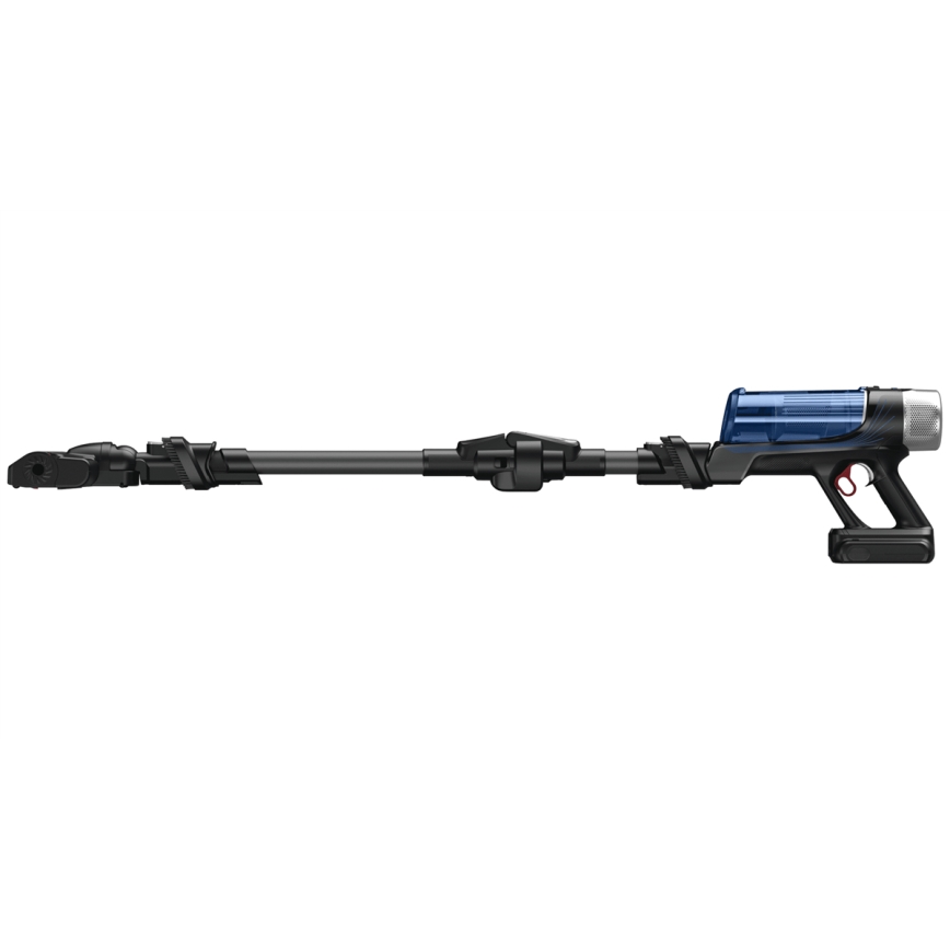 Rowenta - Palični sesalnik z mopom X-FORCE FLEX ANIMAL AQUA AUTO 4v1 250W/25,2V 2500 mAh črna/modra
