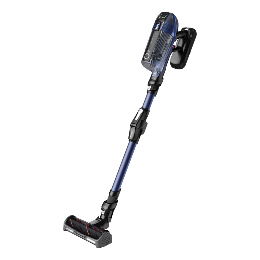 Rowenta - Palični sesalnik z mopom X-FORCE FLEX ANIMAL AQUA AUTO 3v1 480W/32,4V 2500 mAh modra