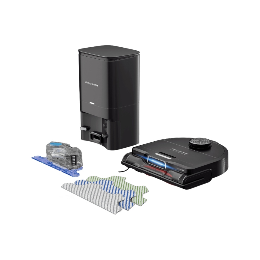 Rowenta - Pametni robotski sesalnik z mopom X-PLORER S240+ AI Animal & Allergy Wi-Fi 5200 mAh