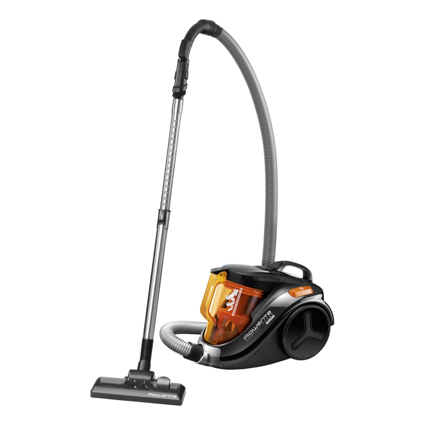 Rowenta - Sesalnik brez vrečke COMPACT POWER 1,5l 750W/230V črna/oranžna