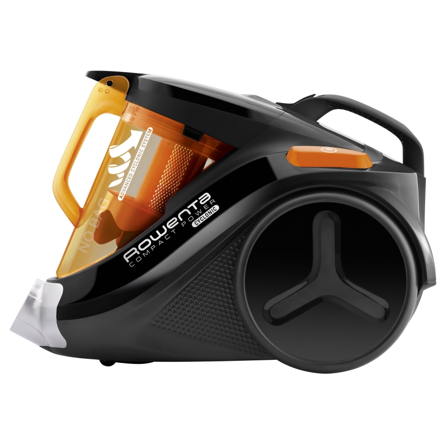 Rowenta - Sesalnik brez vrečke COMPACT POWER 1,5l 750W/230V črna/oranžna