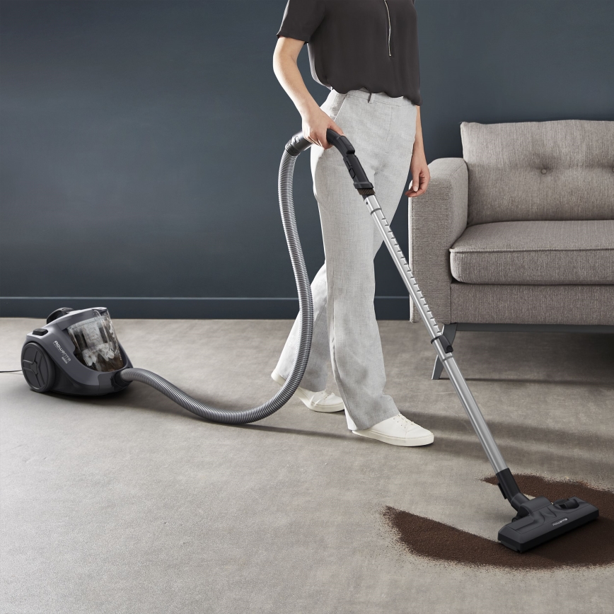 Rowenta - Sesalnik brez vrečke COMPACT POWER 1,5l 750W/230V siva