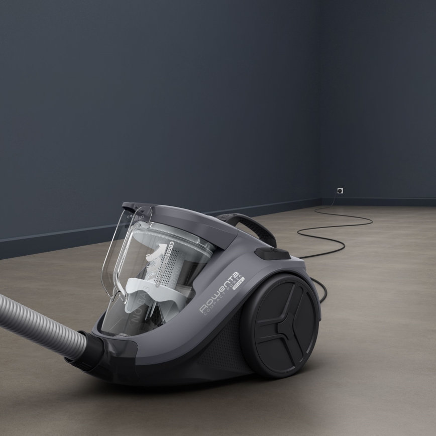 Rowenta - Sesalnik brez vrečke COMPACT POWER 1,5l 750W/230V siva