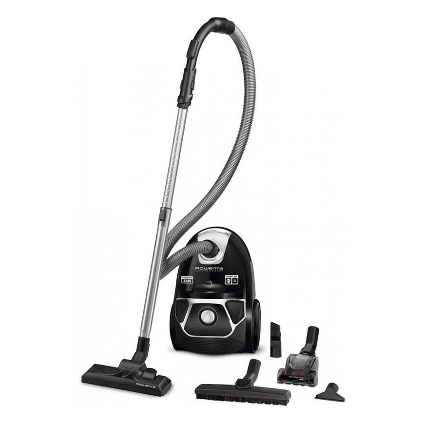 Rowenta - Sesalnik z vrečko COMPACT POWER ANIMAL CARE 3l 750W/230V črna