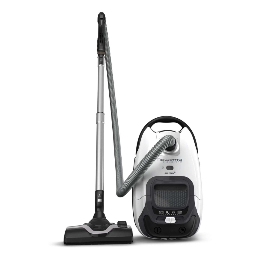 Rowenta - Sesalnik z vrečko SILENCE FORCE ALLERGY+ 4,5l 400W/230V črna/bela