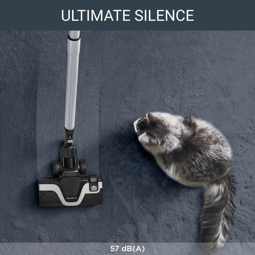 Rowenta - Sesalnik z vrečko SILENCE FORCE ALLERGY+ 4,5l 400W/230V črna/bela