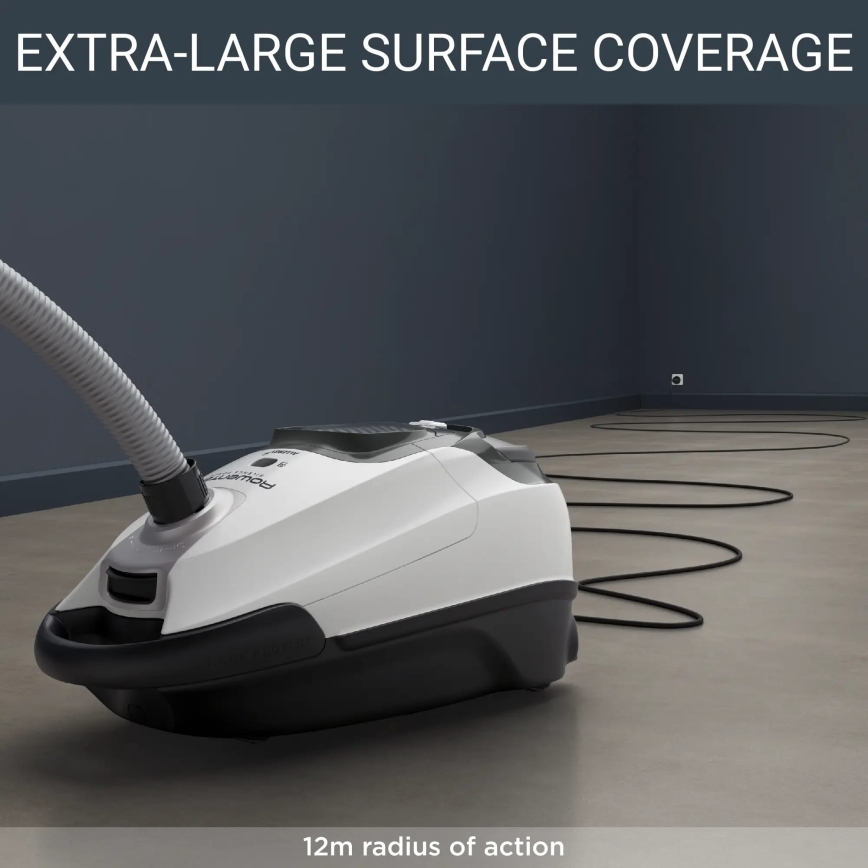 Rowenta - Sesalnik z vrečko SILENCE FORCE ALLERGY+ 4,5l 400W/230V črna/bela