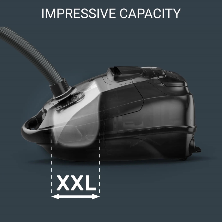 Rowenta - Sesalnik z vrečko SILENCE FORCE ALLERGY+ 4,5l 400W/230V črna/bela