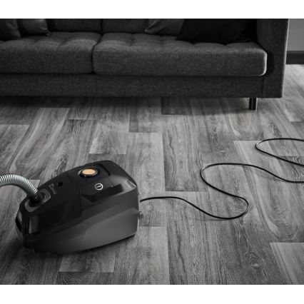 Rowenta - Sesalnik z vrečko ZELENA FORCE EFFITECH ECO TOTAL CLEAN 400W/230V črna