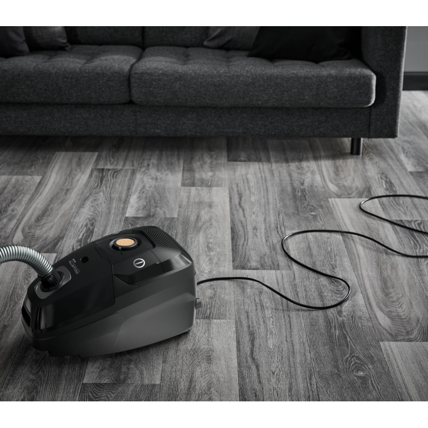 Rowenta - Sesalnik z vrečko ZELENA FORCE EFFITECH ECO TOTAL CLEAN 400W/230V črna