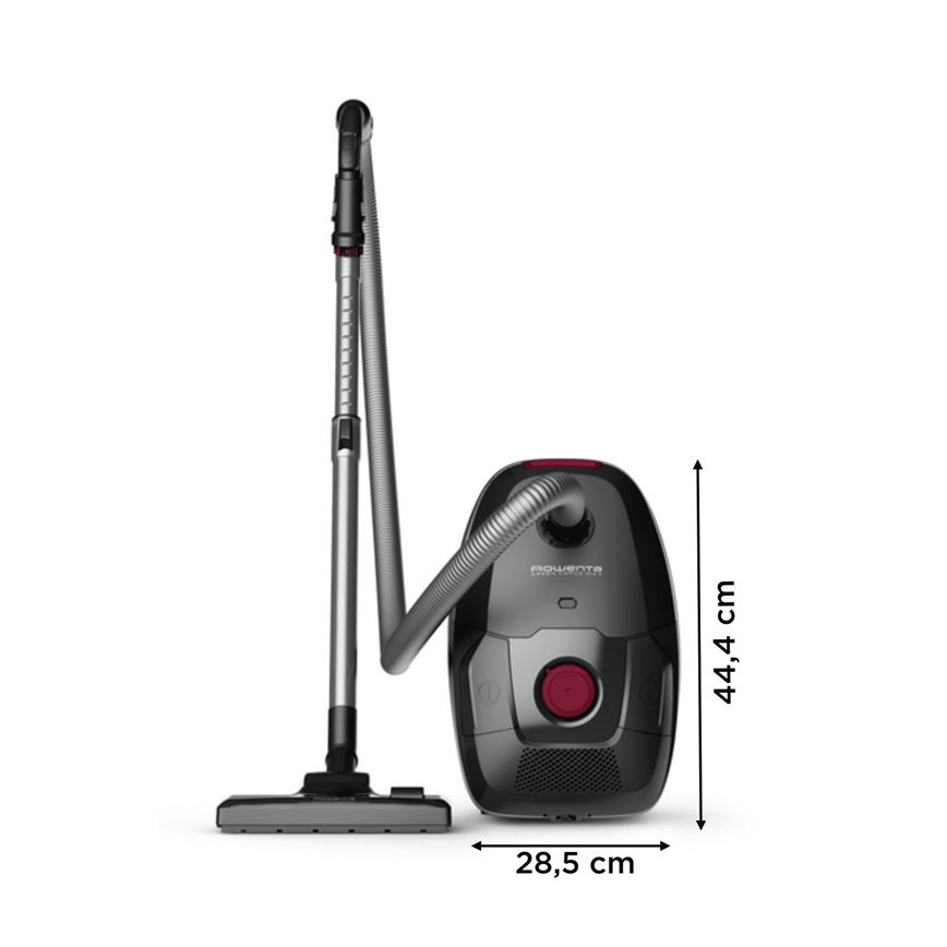 Rowenta - Sesalnik z vrečko ZELENA FORCE MAX ECO TOTAL CLASSIC 900W/230V črna