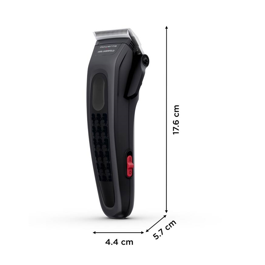 Rowenta - Strižnik las PERFECT LINE 200 mAh črna