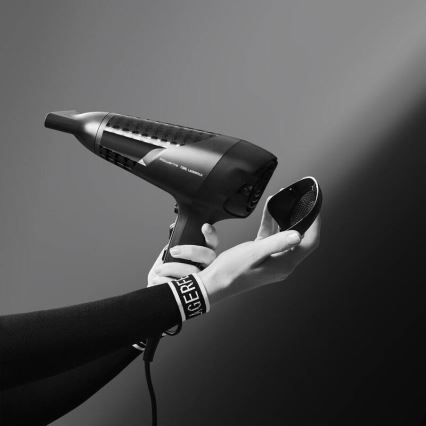Rowenta - Sušilnik za lase KARL LAGERFELD STUDIO DRY 2100W/230V črna