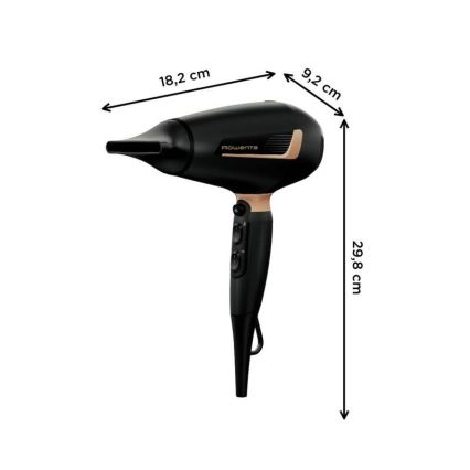 Rowenta - Sušilnik za lase PRO EXPERT 2200W/230V črna